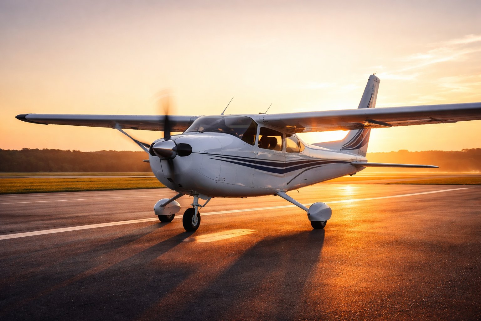 Flight school aircraft fleet